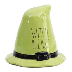 Rae Dunn Witch Please‎ Ceramic Halloween Witch Hat Decor